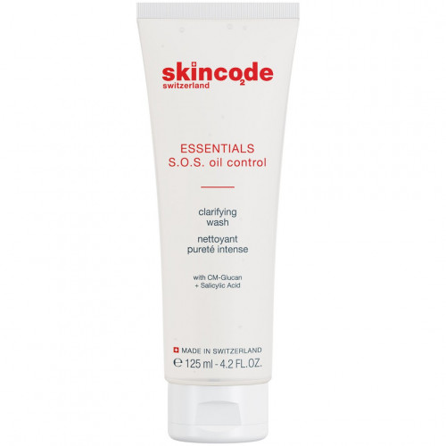 СОС Очищающее средство для жирной кожи (Skincode) - S.O.S oil control clarifying wash