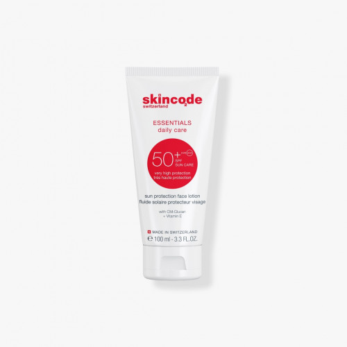 Солнцезащитный лосьон для лица SPF 50  (Skincode) - Sun protection face lotion spf 50+