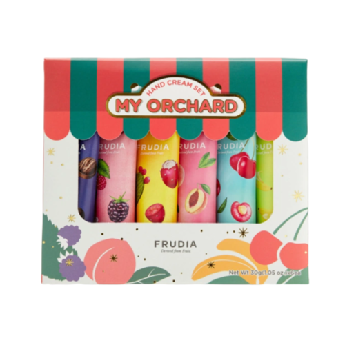 Frudia Набор кремов для рук «Фруктовая ярмарка» - My orchard hand cream set fruits market