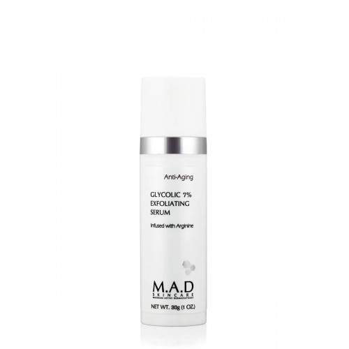 Glycolic 7% Exfoliating Serum - Отшелушивающая сыворотка с 7% гликолевой кислотой MAD Skincare