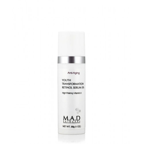 Youth Transformation Retinol Serum 2%- Омолаживающая сыворотка с 2% ретинолом MAD Skincare