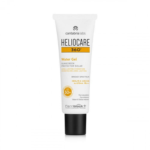 HELIOCARE 360º Water Gel Sunscreen SPF 50+ (Cantabria Labs) – Солнцезащитный увлажняющий гель-флюид СЗФ 50+