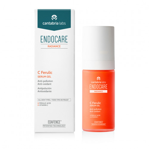 ENDOCARE Radiance C Ferulic Serum Gel (Cantabria Labs) – Защитная антиоксидантная регенерирующая сыворотка-гель с витамином С