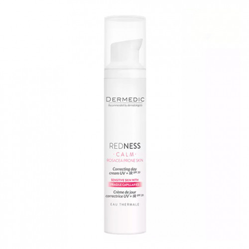  Dermedic Redness Корректирующий дневной крем UV + IR SPF 20, 40 мл