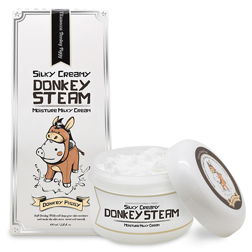 Elizavecca, Крем для лица ОСЛИНОЕ МОЛОКО Silky Creamy Donkey Steam Moisture Milky, 100 мл