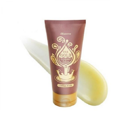 Elizavecca, Крем-маска для лица ЗОЛОТО 24K Gold WaterDrop Cream Mask, 150 мл