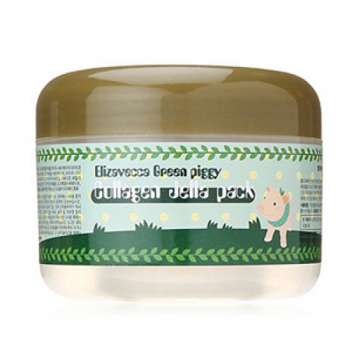 Elizavecca, Маска для лица ЛИФТИНГ/КОЛЛАГЕН Green Piggy Collagen Jella Pack, 100 мл