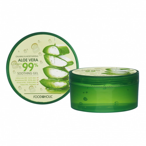 FOODAHOLIC CALMING & MOISTURIZING ALOE VERA 99% SOOTHING GEL Успокаивающий гель с экстрактом алоэ