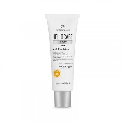 Heliocare 360 MD A-R Emulsion SPA 50+ – Солнцезащитная эмульсия для лица с SPF 50+ для кожи c куперозом, 50 мл