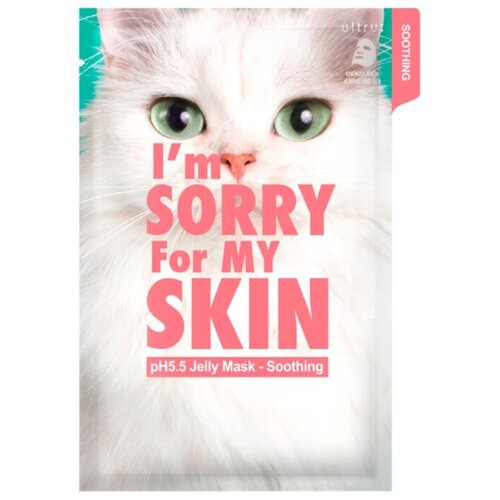 I'm Sorry For My Skin Маска для лица тканевая успокаивающая - рH5.5 jelly mask-soothing.