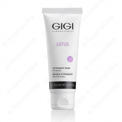 LOTUS BEAUTY Astringent Mask / Маска поростягивающая для жирной кожи (Gigi) 12560