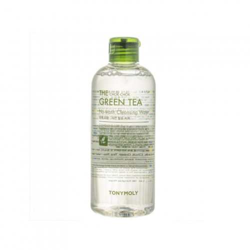 TONYMOLY THE CHOK CHOK GREEN TEA No-wash Cleansing Water Мицеллярная вода для снятия макияжа с экстрактом зеленого чая