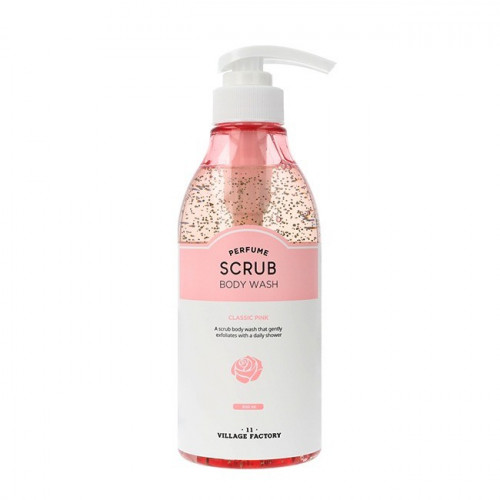 VILLAGE 11 FACTORY PERFUME SCRUB BODYWASH CLASSIC PINK Парфюмированный скраб для тела