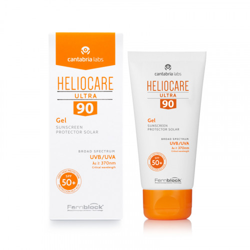 Heliocare Ultra 90 Gel Sunscreen SPF 50 – Солнцезащитный гель ультра 90 с SPF 50+ для нормальной и жирной кожи