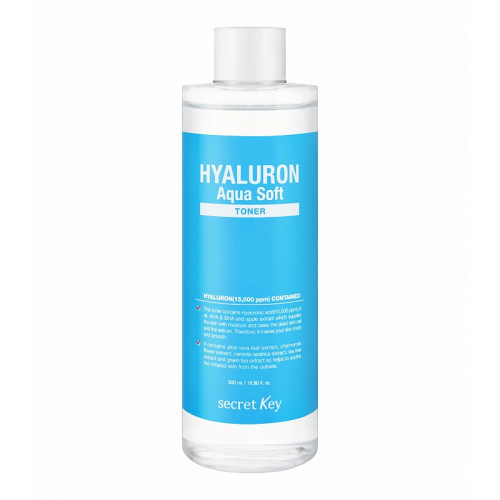 secret Key Hyaluron Aqua Soft Toner - Гиалуроновый тонер