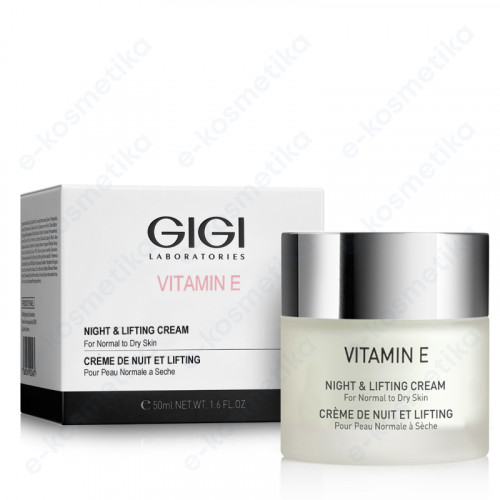 Крем лифтинговый ночной GIGI Vitamin E Night & Lifting Cream