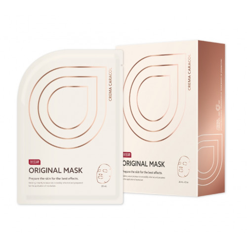 Успокаивающая тканевая маска для лица с муцином улитки Jamingkyung Crema Caracol Original Mask